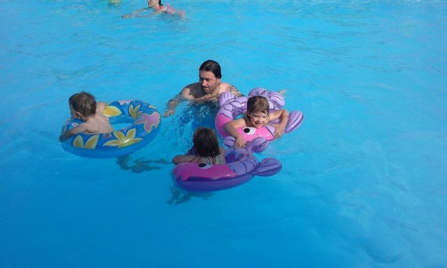 Strandolás a kempingben