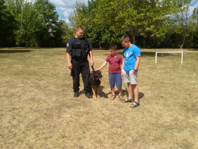 Zempléni Műveleti Csoport bemutatója